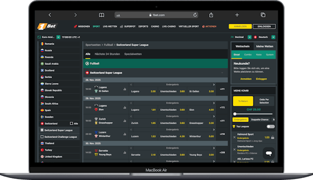 1bet Super League Wetten