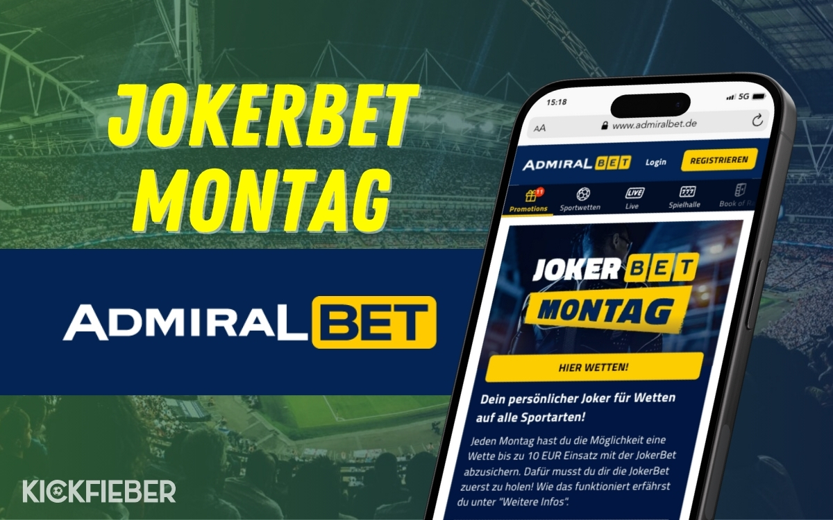 Der JokerBet Montag bei AdmiralBet