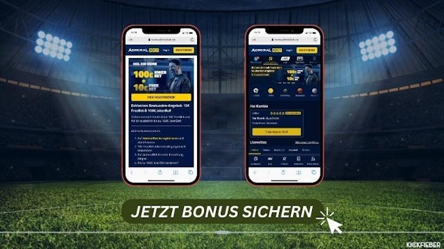 Admiralbet Wettanbieter Bonus 110 Euro