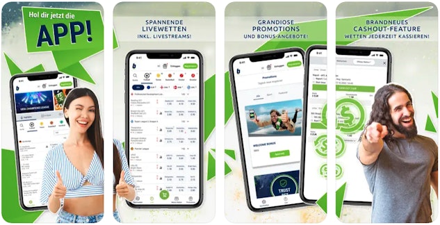 Bet at home Sportwetten App Store