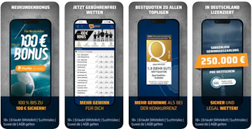 Bet3000 Hub Sportwetten App