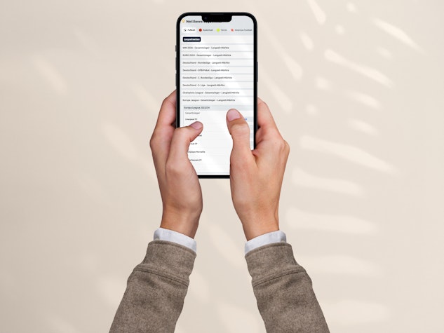 Betano wettanbieter langzeitwetten fur europa league auf einem smartphone