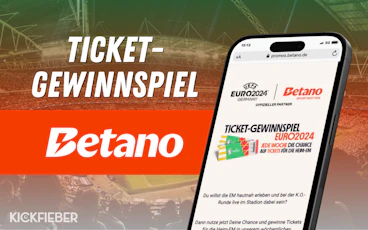 Betano Ticket Gewinnspiel EM