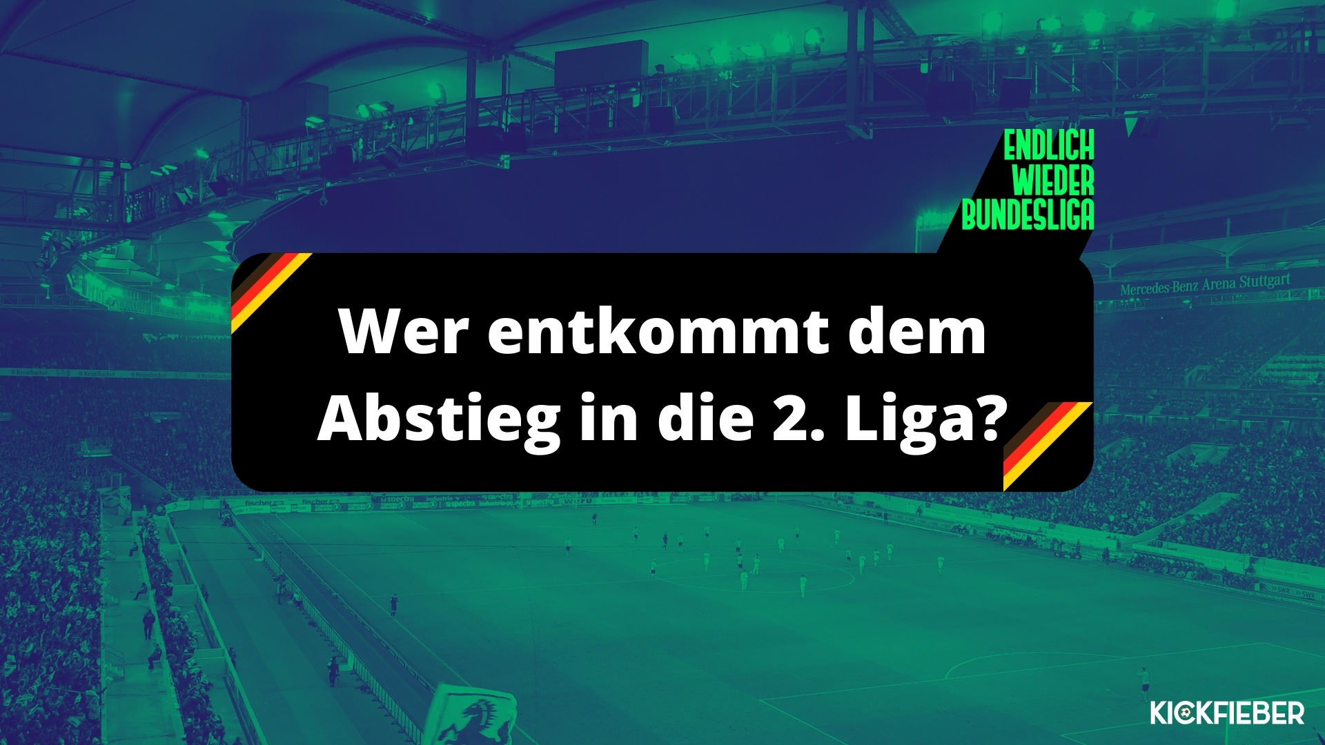 Bundesliga 2024/25: Wer entkommt dem Abstieg in die 2. Liga?