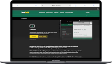 Cashout Funktionen bei Bet365