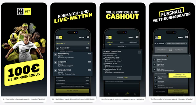 DAZN Bet Sportwetten App App Store