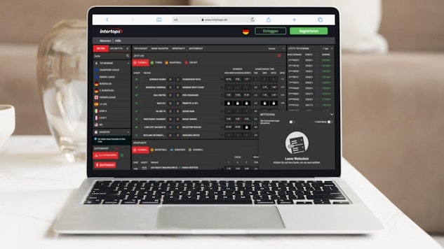 Intertops Wettangebot