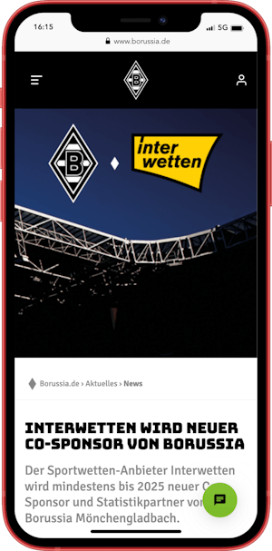 Interwetten Borussia Moenchengladbach 2025