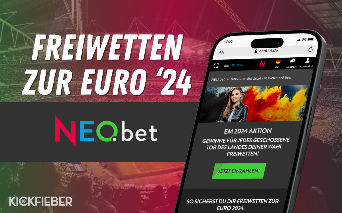 EM-Angebot: Die NEO.bet Freiwetten Aktion
