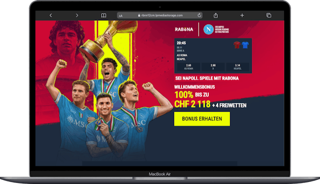 Rabona Sportwetten Bonus Schweiz