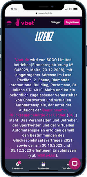 Vbet Deutsche Wettlizenz