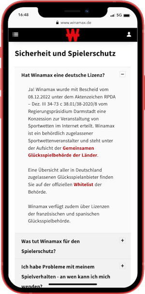 Winamax Deutsche Wettlizenz