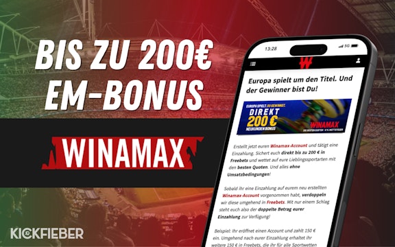 Winamax EM Bonus 2024