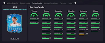 Buehl Stats