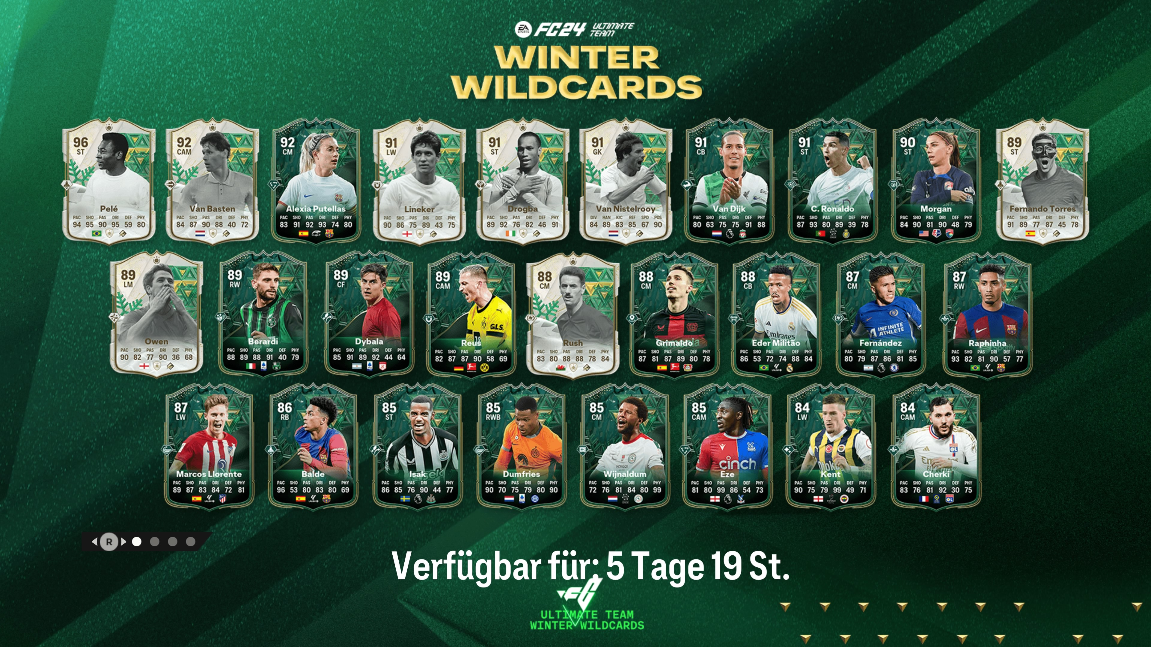 Winter Wildcards in EAFC24! Weihnachten kann kommen!