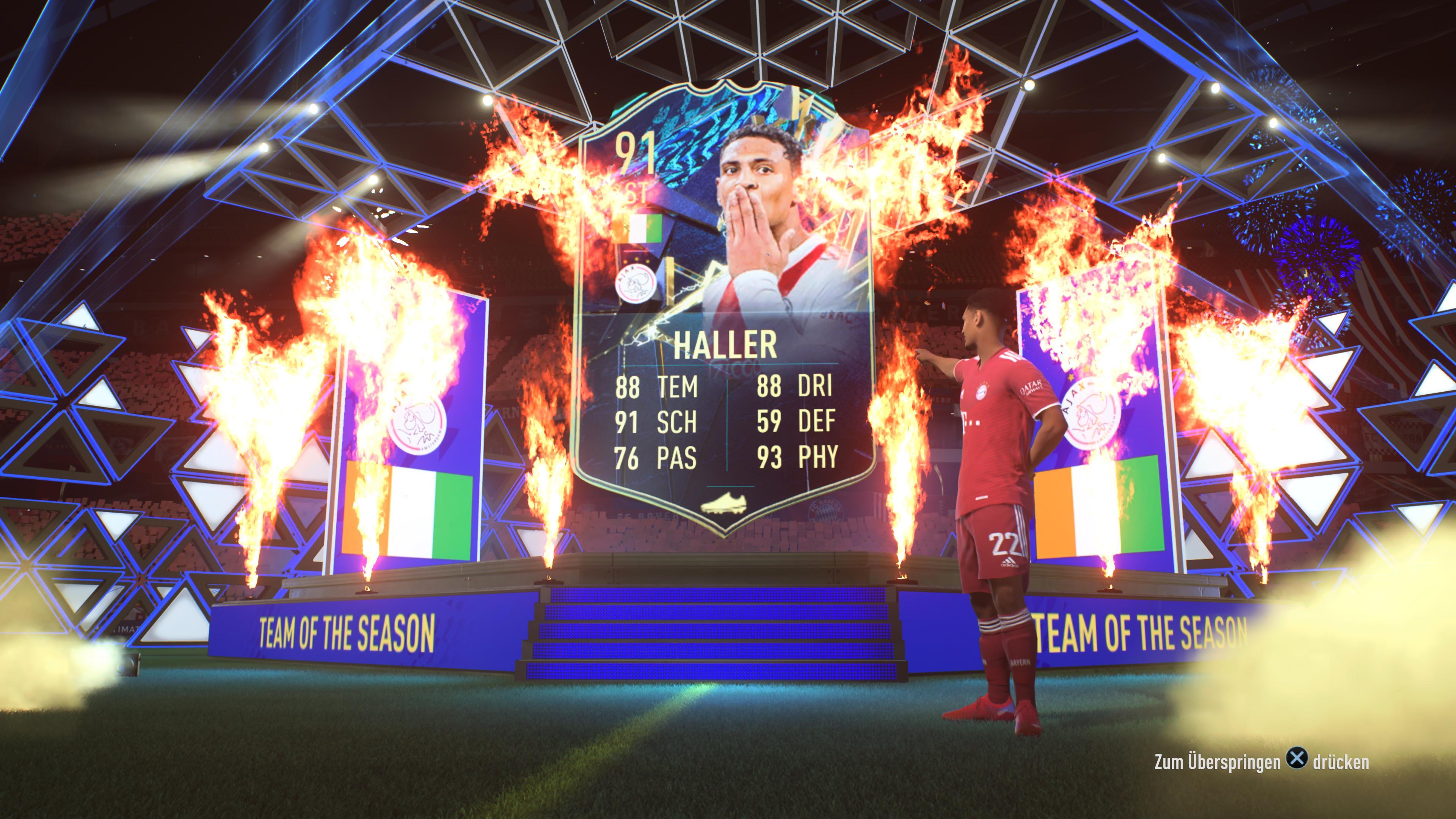 Das Fifa 22 Team of the Season startet