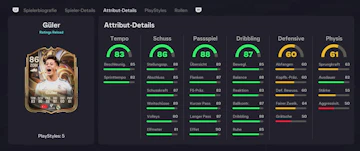 Gueler Stats