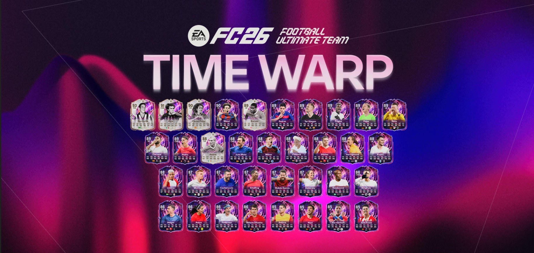 Time Warp in EAFC26! Legenden feiern ihr Comeback!