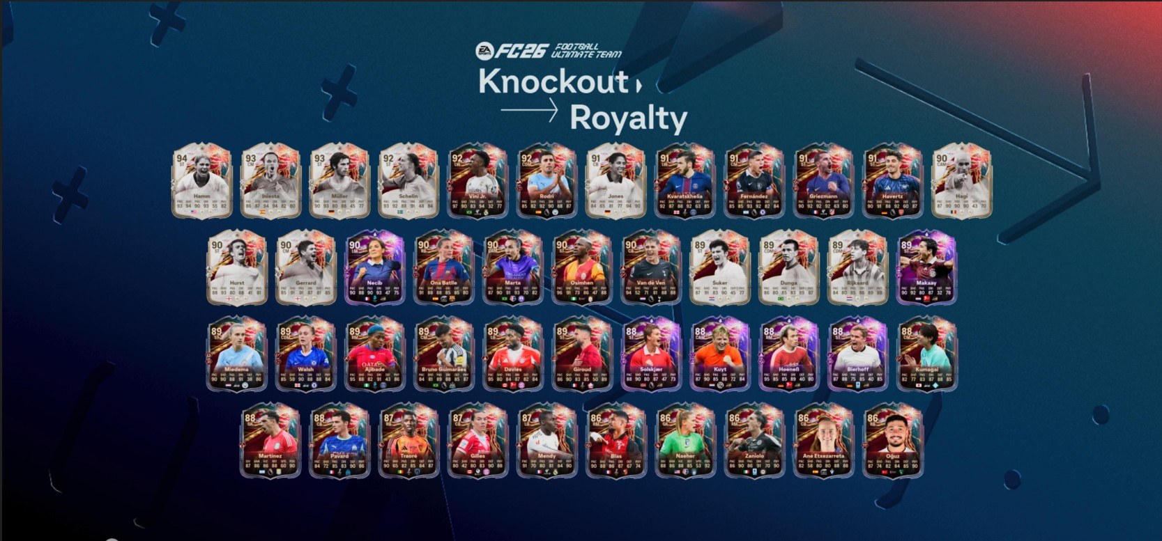 Royalty Knockout in EAFC26!
