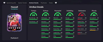 Hoeness Stats