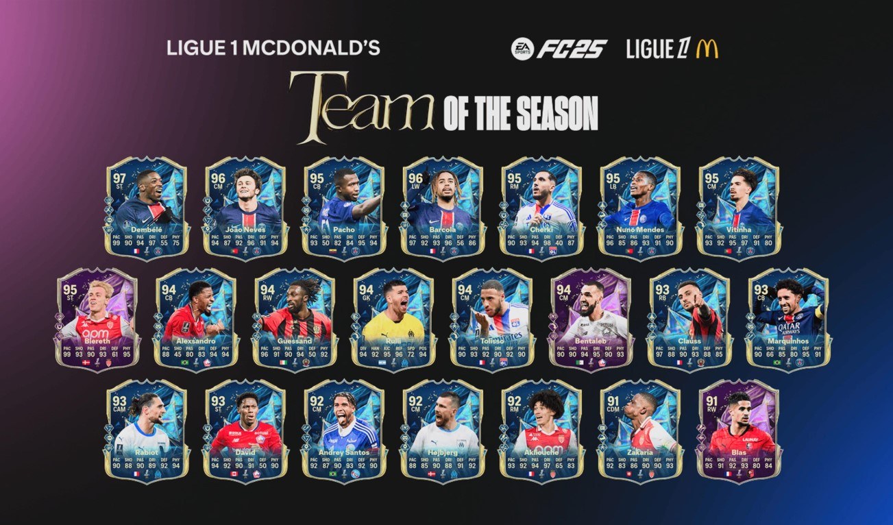 Das Team-of-the-Season ist gestartet! Drei Ligen ab sofort in Packs!