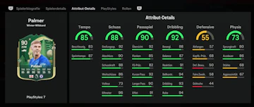 Palmer Stats