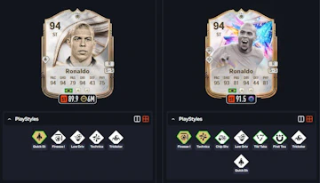 Ronaldo Vergleich