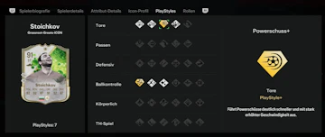 Stoichkov Stats