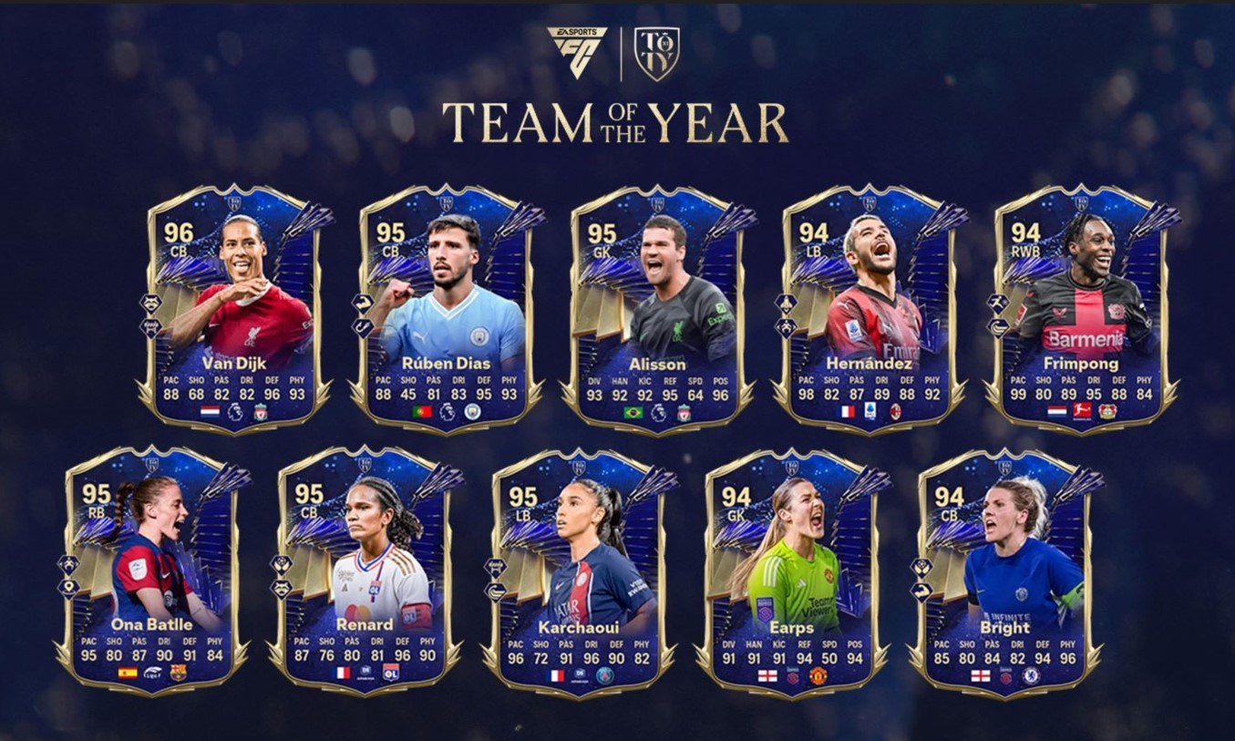 Das TOTY Männer-Abwehrbollwerk in EAFC24! Was es zu wissen gilt!