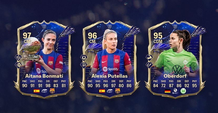 EAFC24 geht in die nächste Runde! Heute sind die Mittelfeldspielerinnen dran!