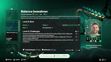 Walker Banance bewahren