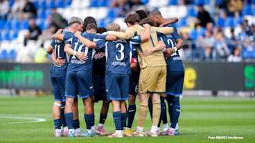 Das Team der TSG Hoffenheim II im August 2025