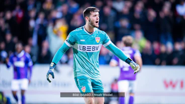 Dennis Seimen vom VfB Stuttgart