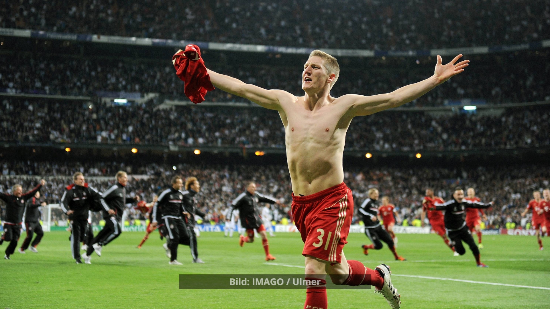 Als Schweinsteiger das Bernabeu verstummen ließ