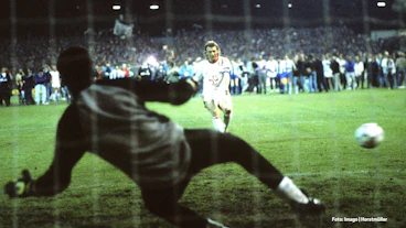 Bayer 04 Leverkusen im Elfmeterschiessen gegen Espanyol Barcelona 1988