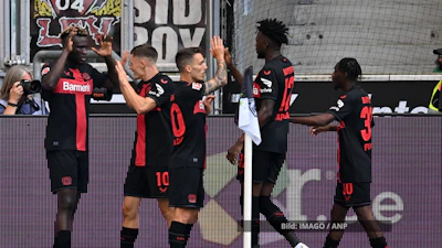 Bayer 04 Leverkusen Team Jubel