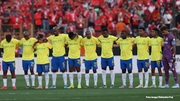 Das Team der Mamelodi Sundowns