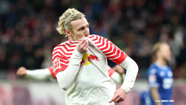 Emil Forsberg von RB Leipzig im Dezember 2023
