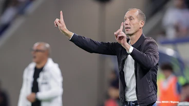 Jeff Strasser als Trainer von Luxemburg im September 2025