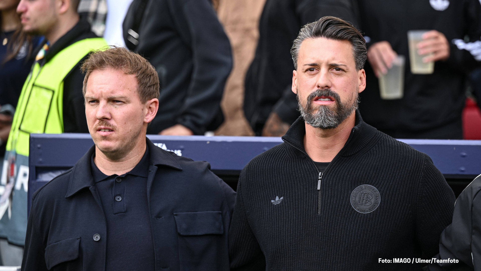 Julian Nagelsmann und Sandro Wagner im Juni 2025