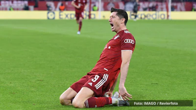 Robert Lewandowski Bayern Jubel