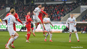 Szene aus dem Spiel Heidenheim gegen Holstein Kiel