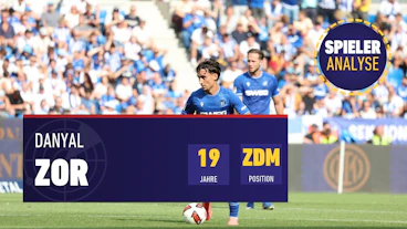 Spieleranalyse Danyal Zor Karlsruher SC