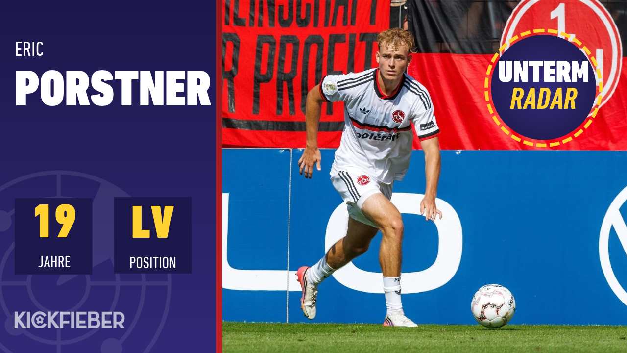 Unterm Radar Eric Porstner 1 FC Nuernberg