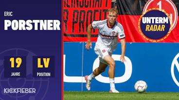 Unterm Radar Eric Porstner 1 FC Nuernberg