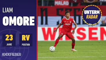 Unterm Radar Liam Omore Wuerzburger Kickers