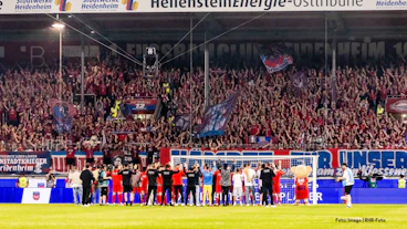 1 FC Heidenheim bedankt sich bei seinen Fans