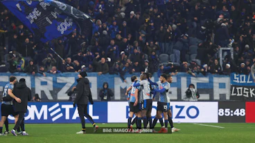 Atalanta Bergamo Jubel als Team