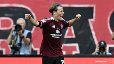 Caspar Jander vom 1 FC Nuernberg