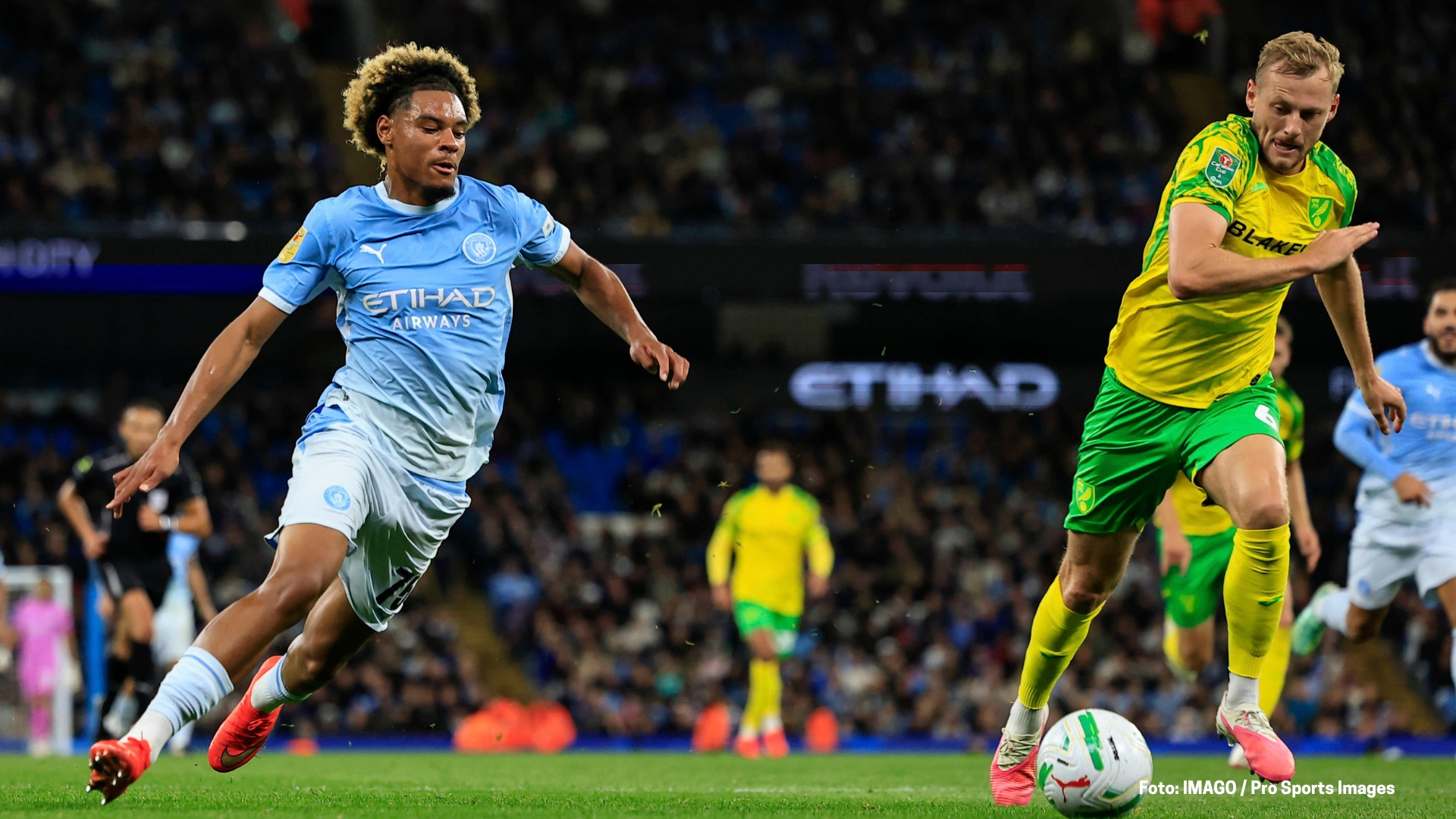 Floyd Samba von Manchester City im September 2026